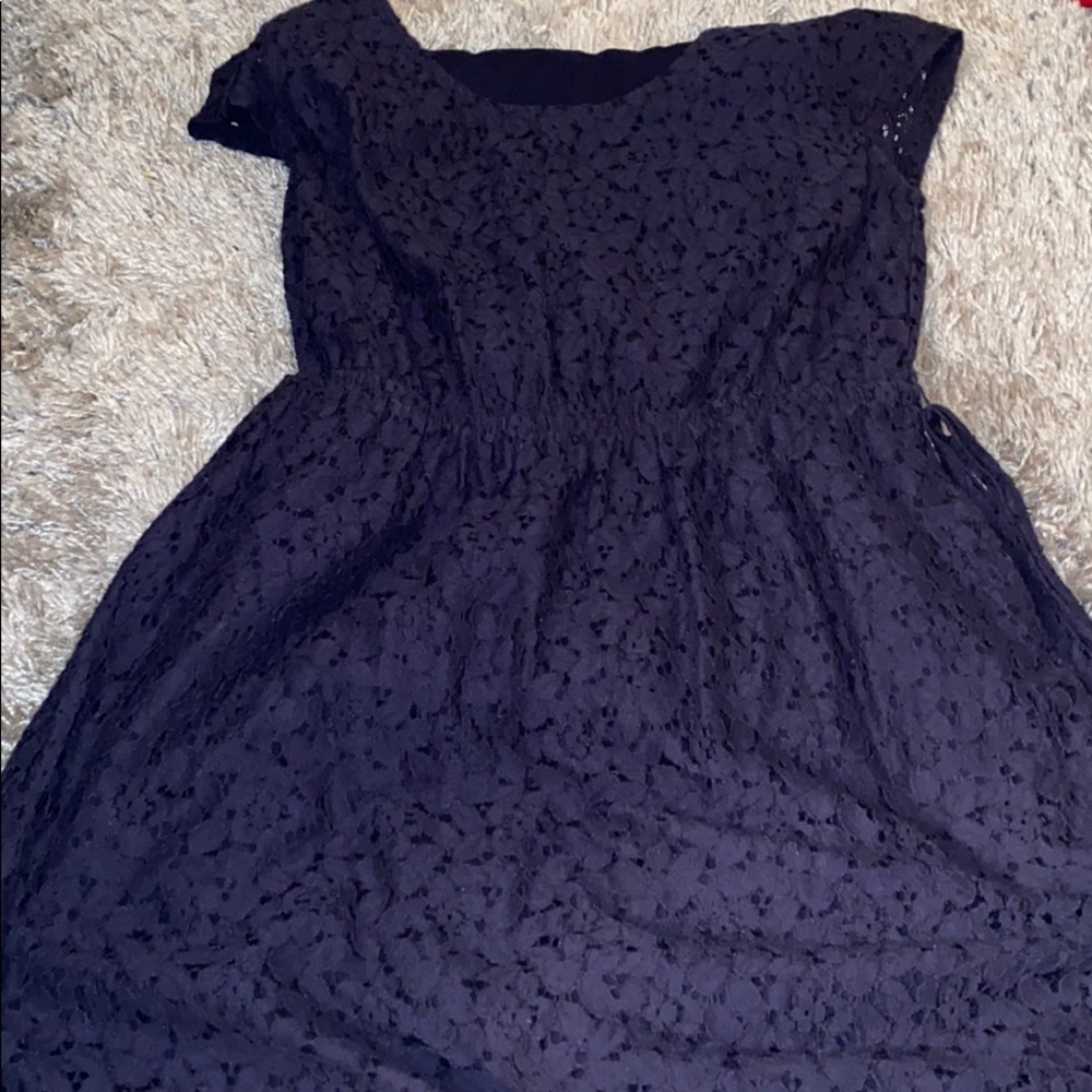 Blue Floral Dress